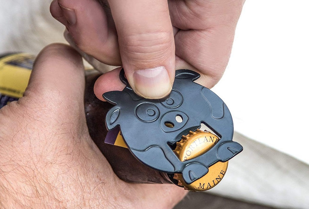 Outset Barnyard Tablecloth Weights with Bottle Opener by Kitchen Niche