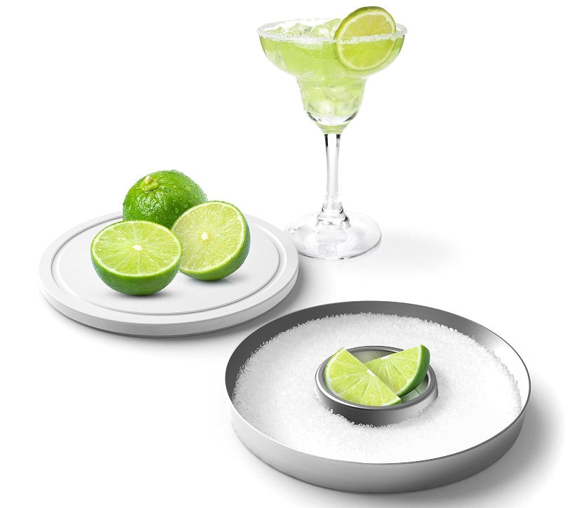 Outset Stainless Steel Cocktail Rimmer Outset by Kitchen Niche