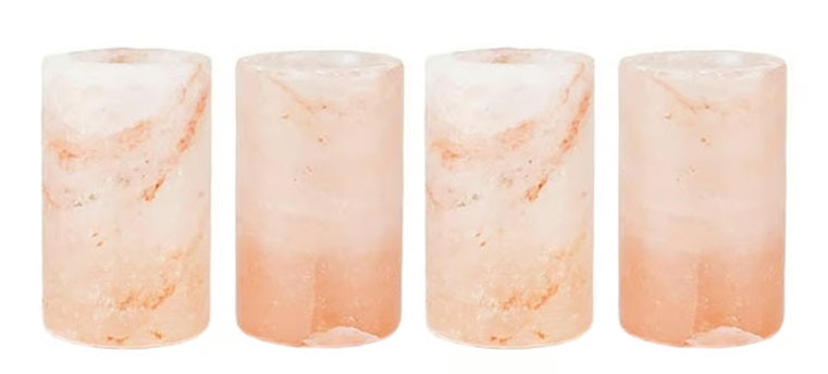 Outset Himalayan Salt Shot Glass Set of 4 by Kitchen Niche