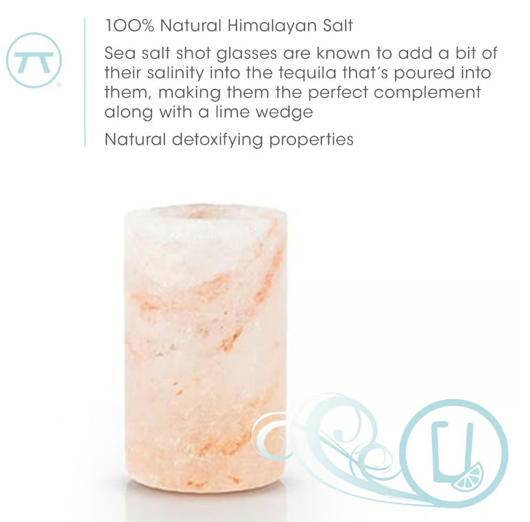 Outset Himalayan Salt Shot Glass Set of 4 by Kitchen Niche