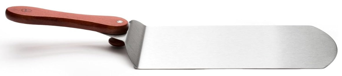 Outset Stainless Steel Pizza Peel with Rosewood Handle by Kitchen Niche