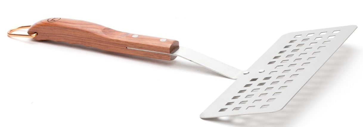 Outset Rosewood Slotted Fish Spatula Outset by Kitchen Niche