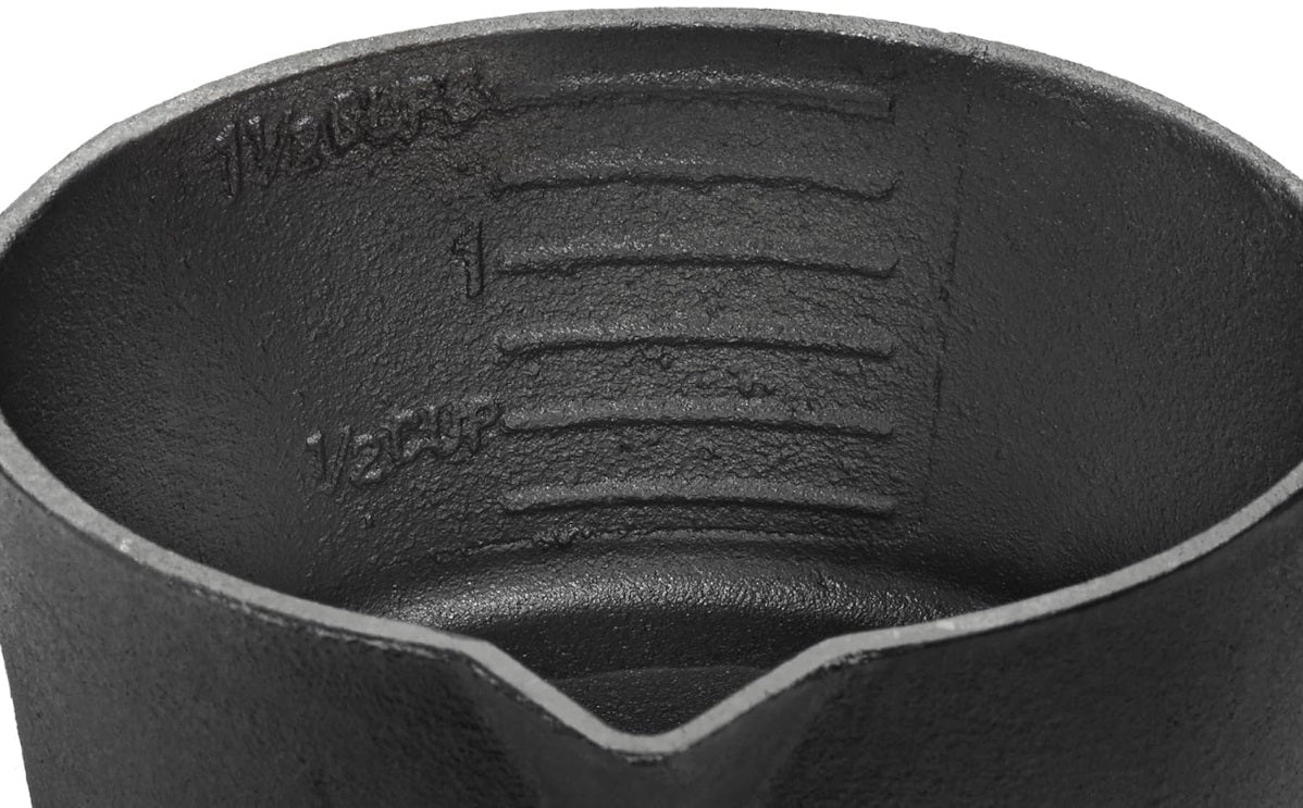 Outset Cast Iron Sauce Pot with Silicone Brush Outset by Kitchen Niche