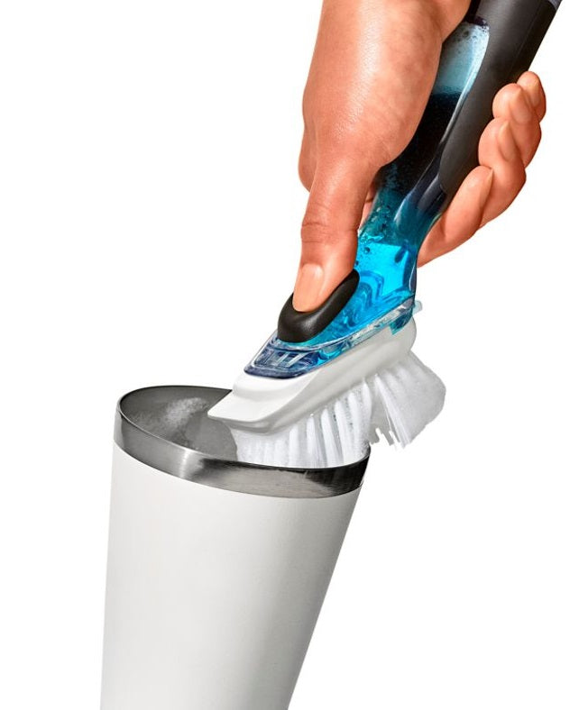 Oxo Good Grips Soap Dispensing Dish Brush by Kitchen Niche