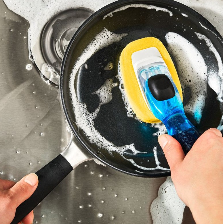 Oxo Good Grips Soap Dispensing Dish Sponge by Kitchen Niche