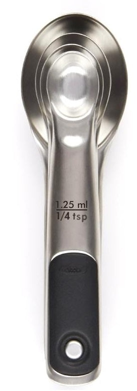 Oxo Good Grips Stainless Steel Set of 4 Measuring Spoons by Kitchen Niche
