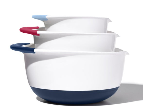 Oxo Good Grips Mixing Bowl Set of 3 by Kitchen Niche