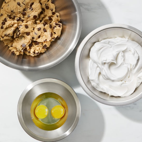 Oxo Stainless Steel Mixing Bowl Set of 3 by Kitchen Niche