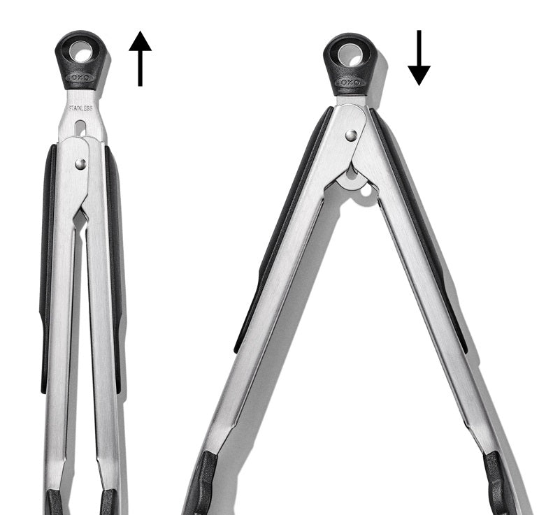 Oxo Good Grips Non-Stick Locking Tongs Set by Kitchen Niche