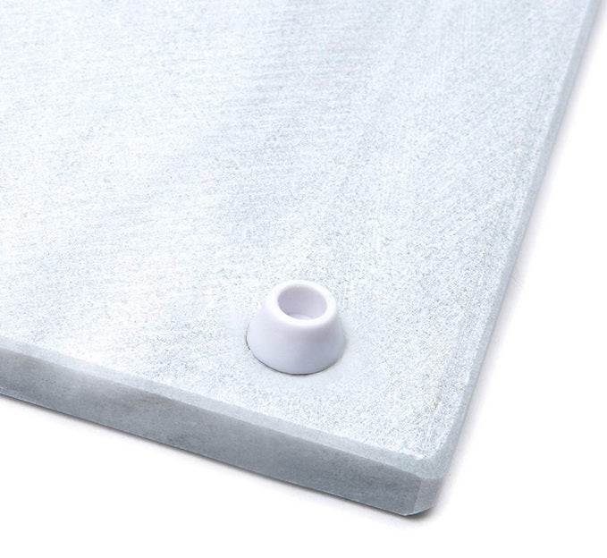 Fox Run White Marble Pastry Board 16" x 12" by Kitchen Niche