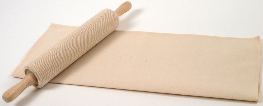 Fox Run Pastry Cloth & Rolling Pin Cover by Kitchen Niche