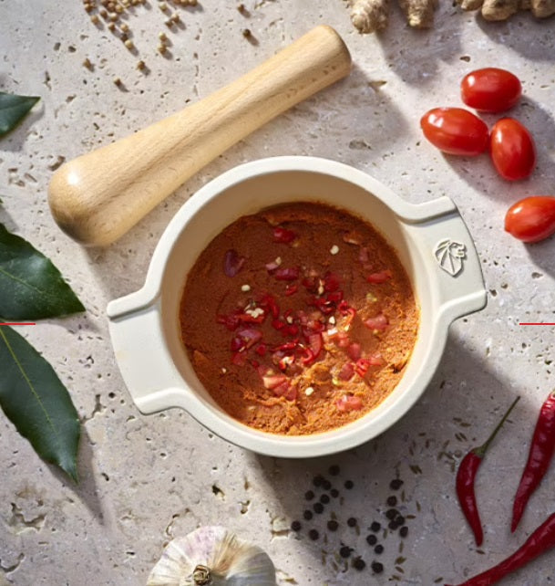 Peugeot Appolia Mortar & Pestle Ecru Peugeot by Kitchen Niche