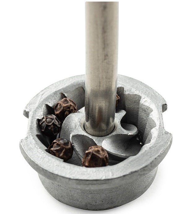 Peugeot Bali Fonte Blue Cast Iron Pepper Mill by Kitchen Niche