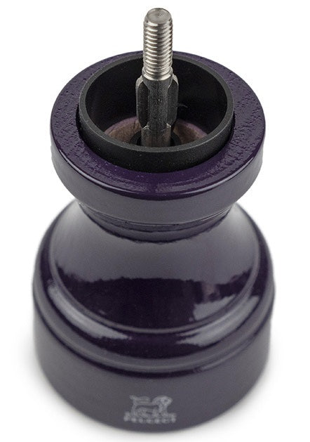 Peugeot Bistro Eggplant Lacquer Salt Mill by Kitchen Niche