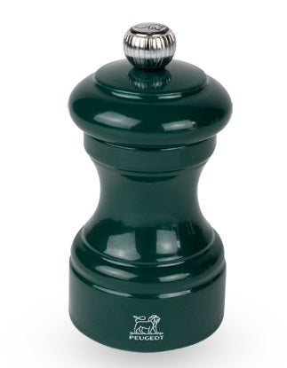 Peugeot Bistro Forest Green Lacquer Pepper Mill by Kitchen Niche
