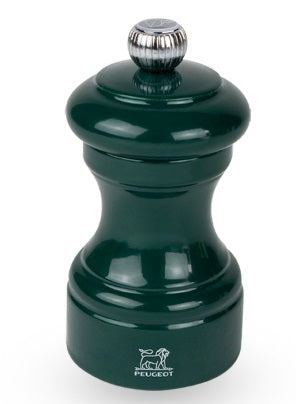 Peugeot Bistro Forest Green Lacquer Salt Mill by Kitchen Niche