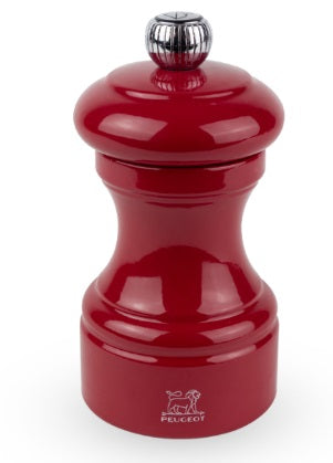 Peugeot Bistro Passion Red Lacquer Salt Mill by Kitchen Niche