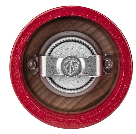Peugeot Bistro Passion Red Lacquer Salt Mill by Kitchen Niche