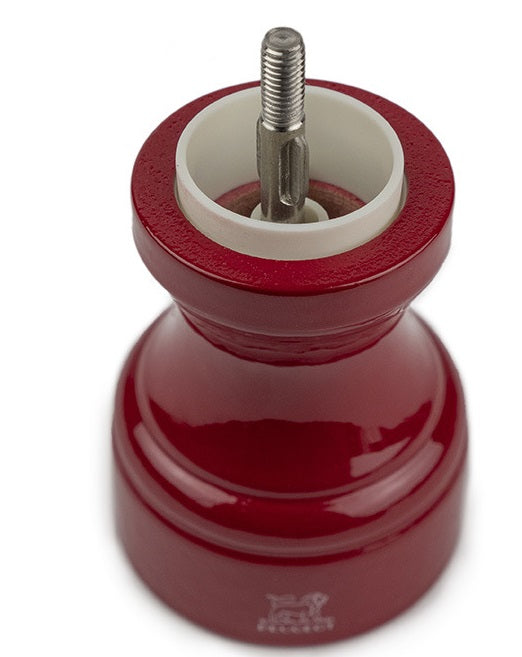 Peugeot Bistro Passion Red Lacquer Salt Mill by Kitchen Niche