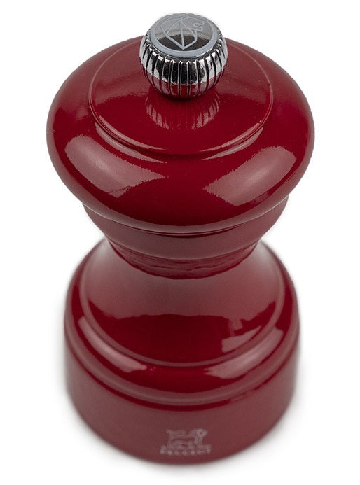 Peugeot Bistro Passion Red Lacquer Salt Mill by Kitchen Niche
