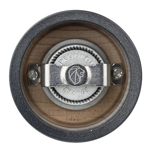 Peugeot Bistro Slate Lacquer Salt Mill by Kitchen Niche