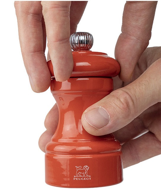 Peugeot Bistro Terracotta Lacquer Pepper Mill by Kitchen Niche