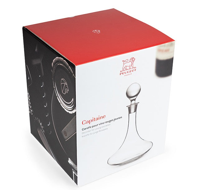 Peugeot Capitaine Wine Decanter Carafe for Young Wines by Kitchen Niche
