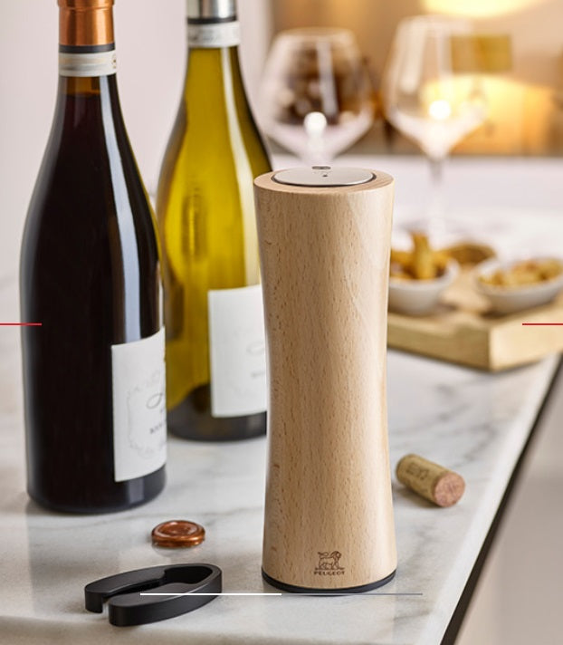 Peugeot Elis Reverse Natural Electric Corkscrew by Kitchen Niche