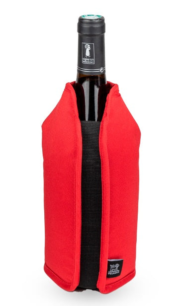 Peugeot Frizz Red Expandable Wine Cooling Sleeve by Kitchen Niche