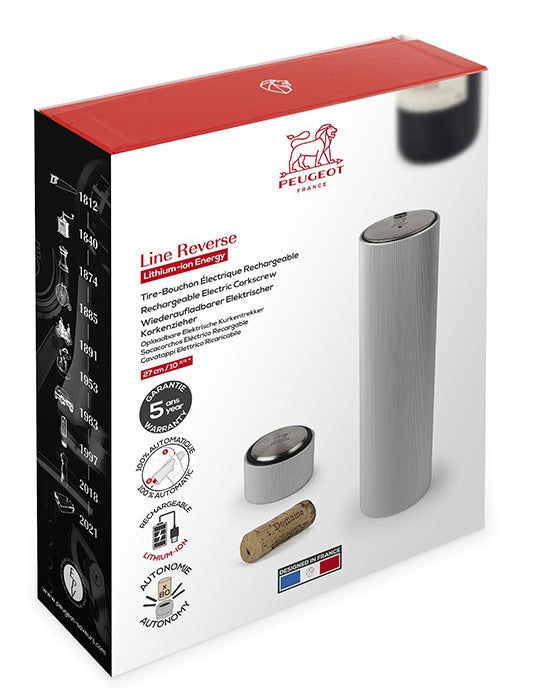 Peugeot Line Reverse Carbone Electric Corkscrew by Kitchen Niche
