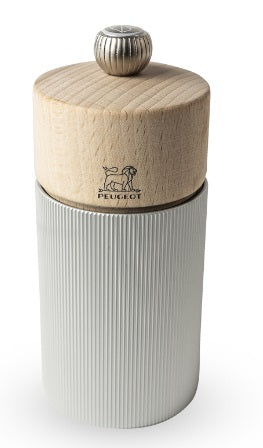 Peugeot Line Natural Salt Mill 12cm by Kitchen Niche