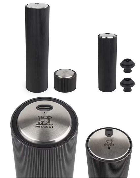 Peugeot Master of Wine Electric Corkscrew & Wine Pump Set Peugeot by Kitchen Niche