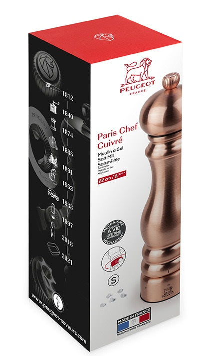 Peugeot Paris Chef u'Select Copper 23cm Salt Mill by Kitchen Niche