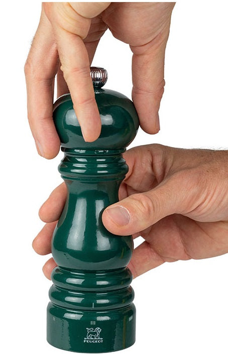 Peugeot Paris u'Select Forest Green 18cm Pepper Mill by Kitchen Niche