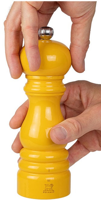 Peugeot Paris u'Select Saffron Yellow 18cm Salt Mill by Kitchen Niche