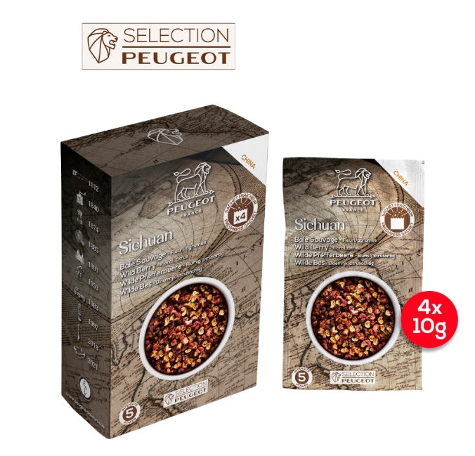 Peugeot Sichuan China Red Pepper 40g by Kitchen Niche