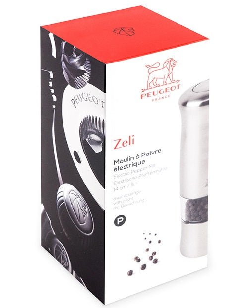 Peugeot Zeli Electric Pepper Mill by Kitchen Niche