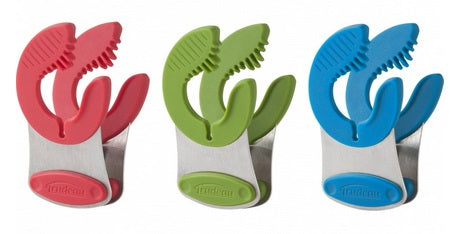 Trudeau Flex Stainless Steel Silicone Pot Clip by Kitchen Niche
