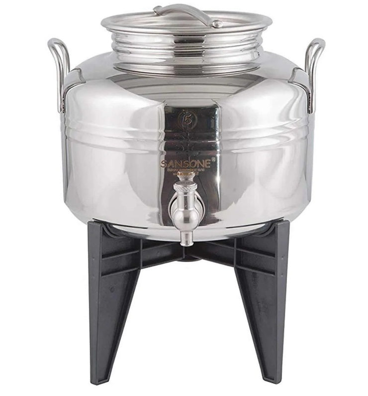 Sansone Il Gioiello Stainless Steel Fusti Oil Dispenser 5L by Kitchen Niche