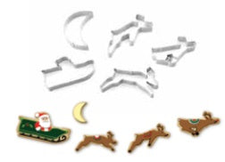 Fox Run Santa's Sleigh Cookie Cutter Set by Kitchen Niche