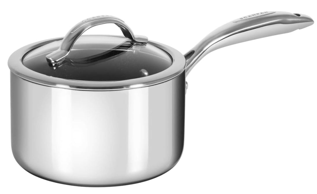 Scanpan HaptIQ Saucepan with Lid 2.5L / 2.75qt by Kitchen Niche