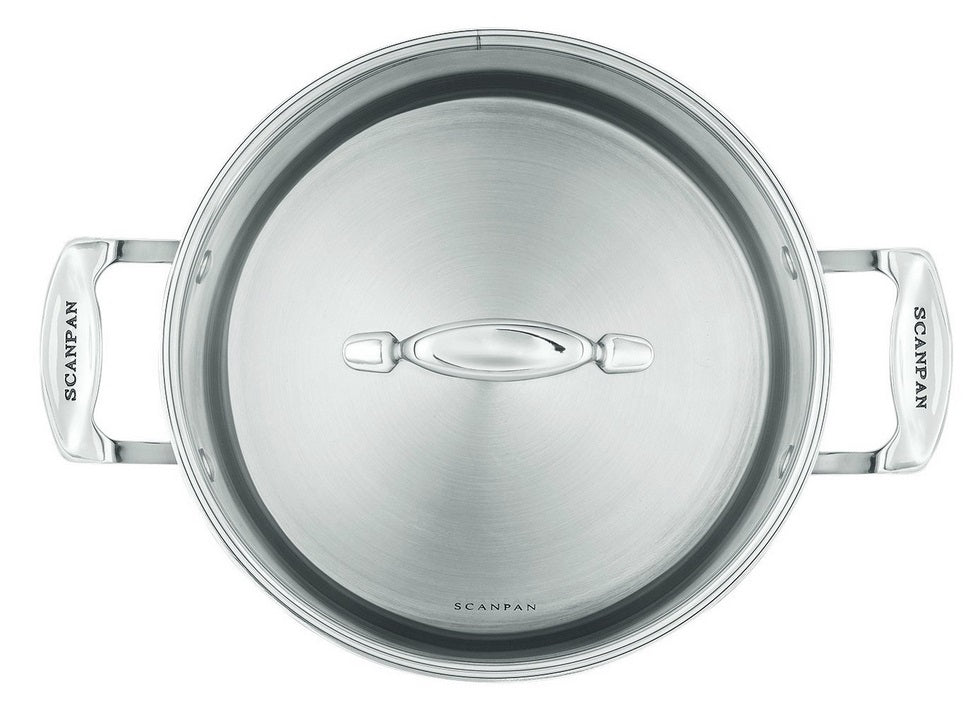 Scanpan Impact 7.2 L Stainless Steel Stock Pot by Kitchen Niche