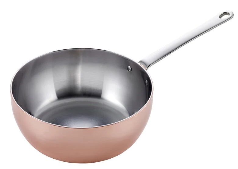Scanpan Maitre D'Induction Copper Sauteuse Pan 20cm / 7.9" by Kitchen Niche