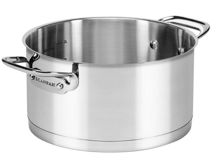 Scanpan Techniq 4 L Stainless Steel Dutch Oven by Kitchen Niche