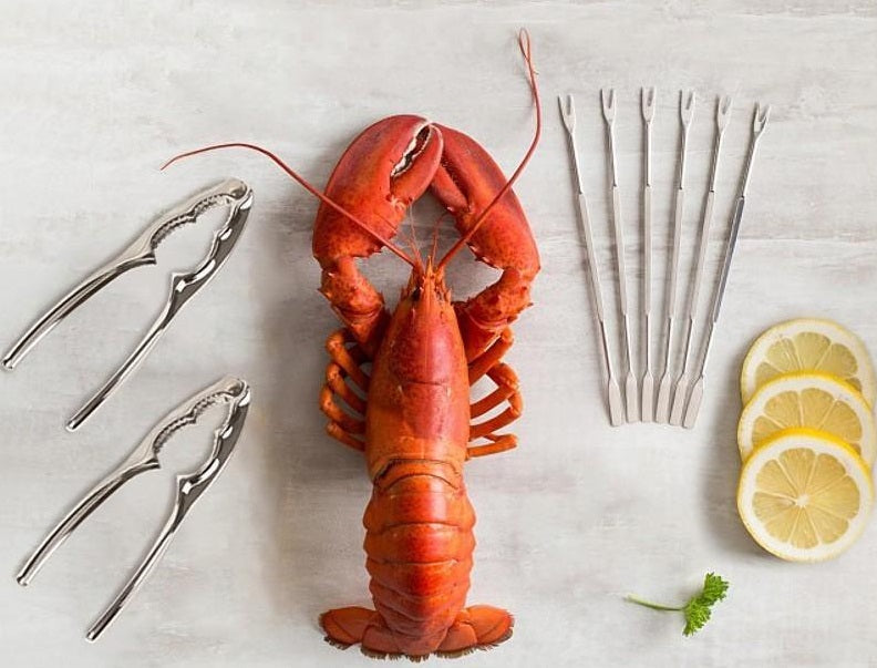 Natural Living Seafood Tool Set of 8 by Kitchen Niche