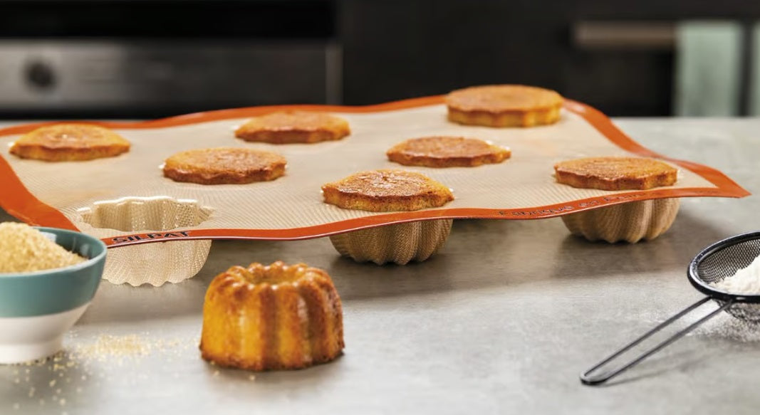 Silpat Silicone Mini Fluted Cake Mold by Kitchen Niche
