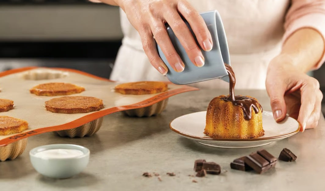 Silpat Silicone Mini Fluted Cake Mold by Kitchen Niche