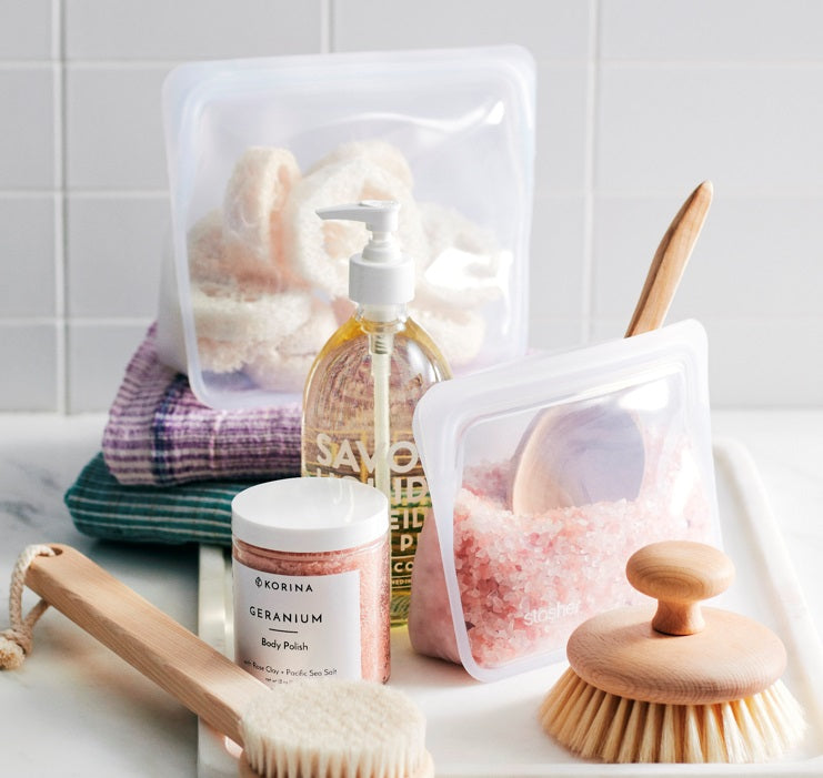 Stasher Reusable Mini Stand-Up Storage Bag by Kitchen Niche