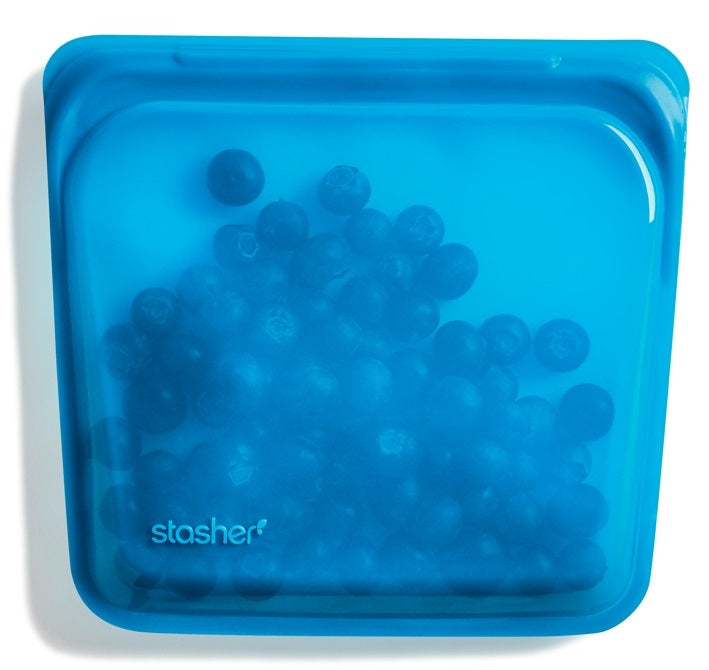 Stasher Reusable Sandwich Bag Blueberry by Kitchen Niche