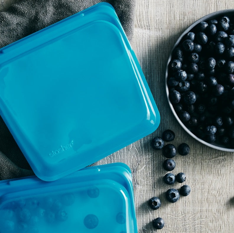 Stasher Reusable Sandwich Bag Blueberry by Kitchen Niche